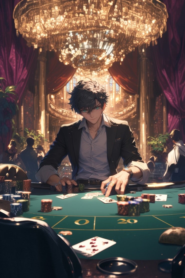 Tampilan antarmuka blackjack dan roulette Jewels of Prosperity di aplikasi mobile dengan kontrol taruhan intuitif